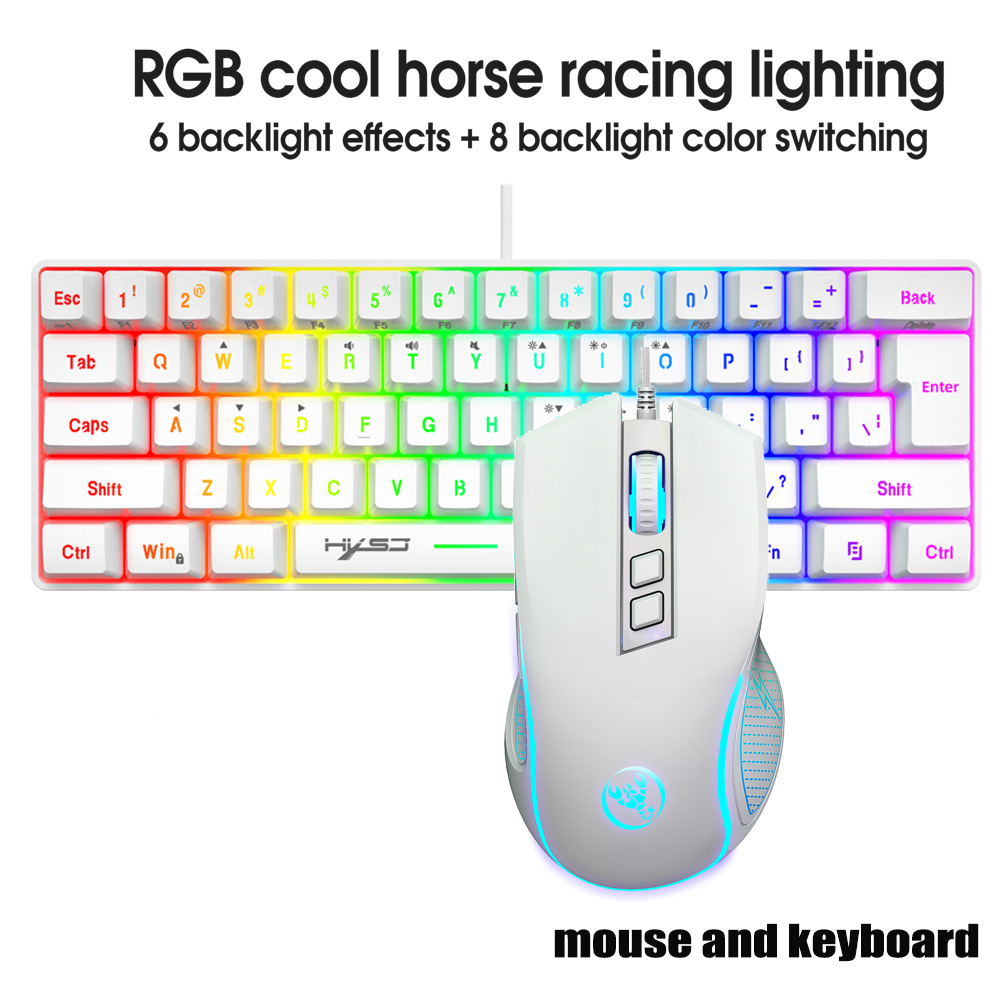 Pc Gaming Set - Keyboard dan Mouse Kit Gamer Keyboard