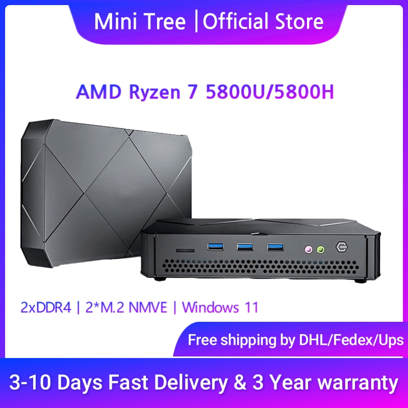 Pc Gaming Amd Ryzen 7 - AMD Radeon komputer Mini Gamer, PC