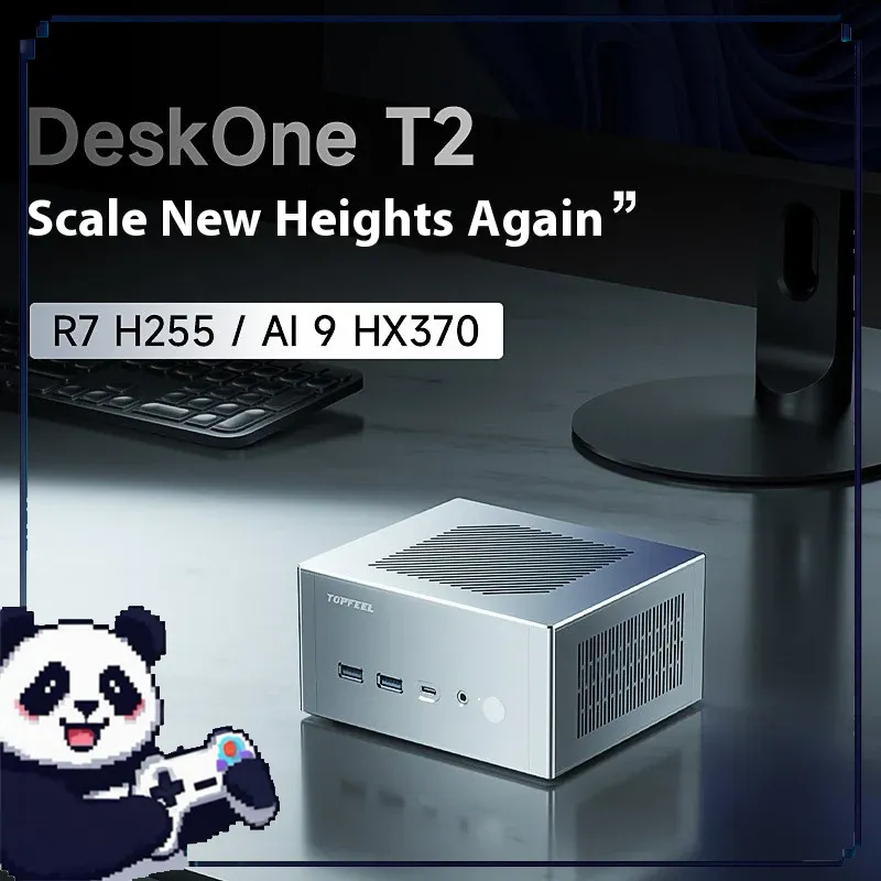 Pc Gaming Amd Ryzen 7 - Komputer Mini Desktop Baru Deskone T2