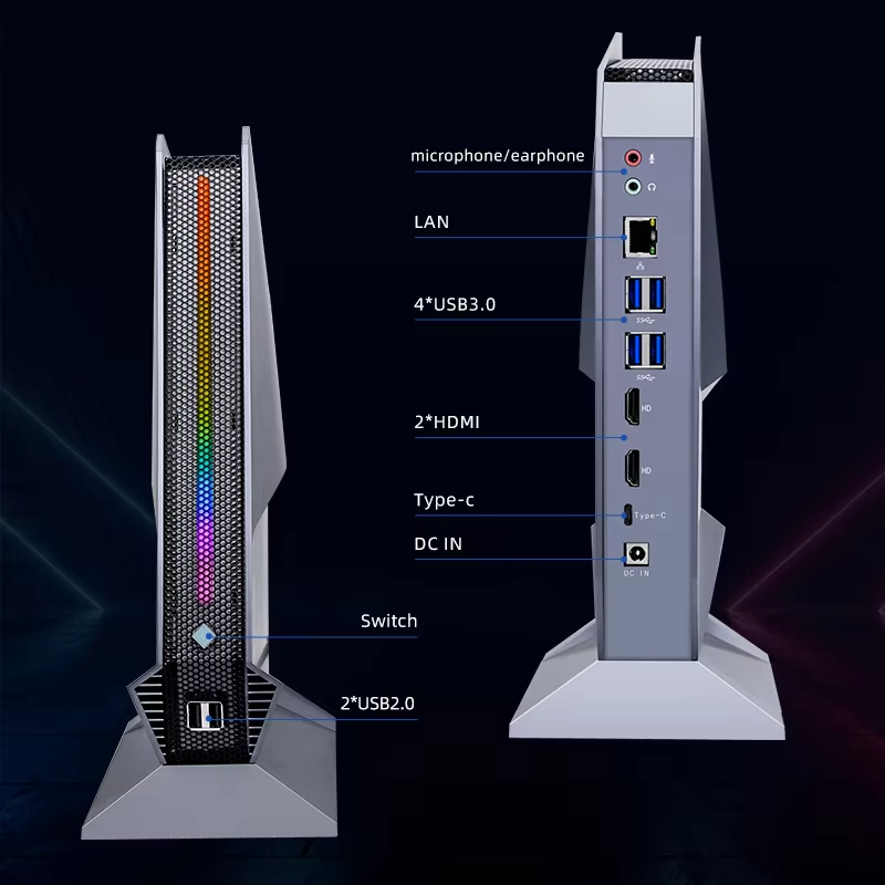 Topton F10 Gaming Mini PC NVID - Pc Gaming Core I7 ulasan dan harga