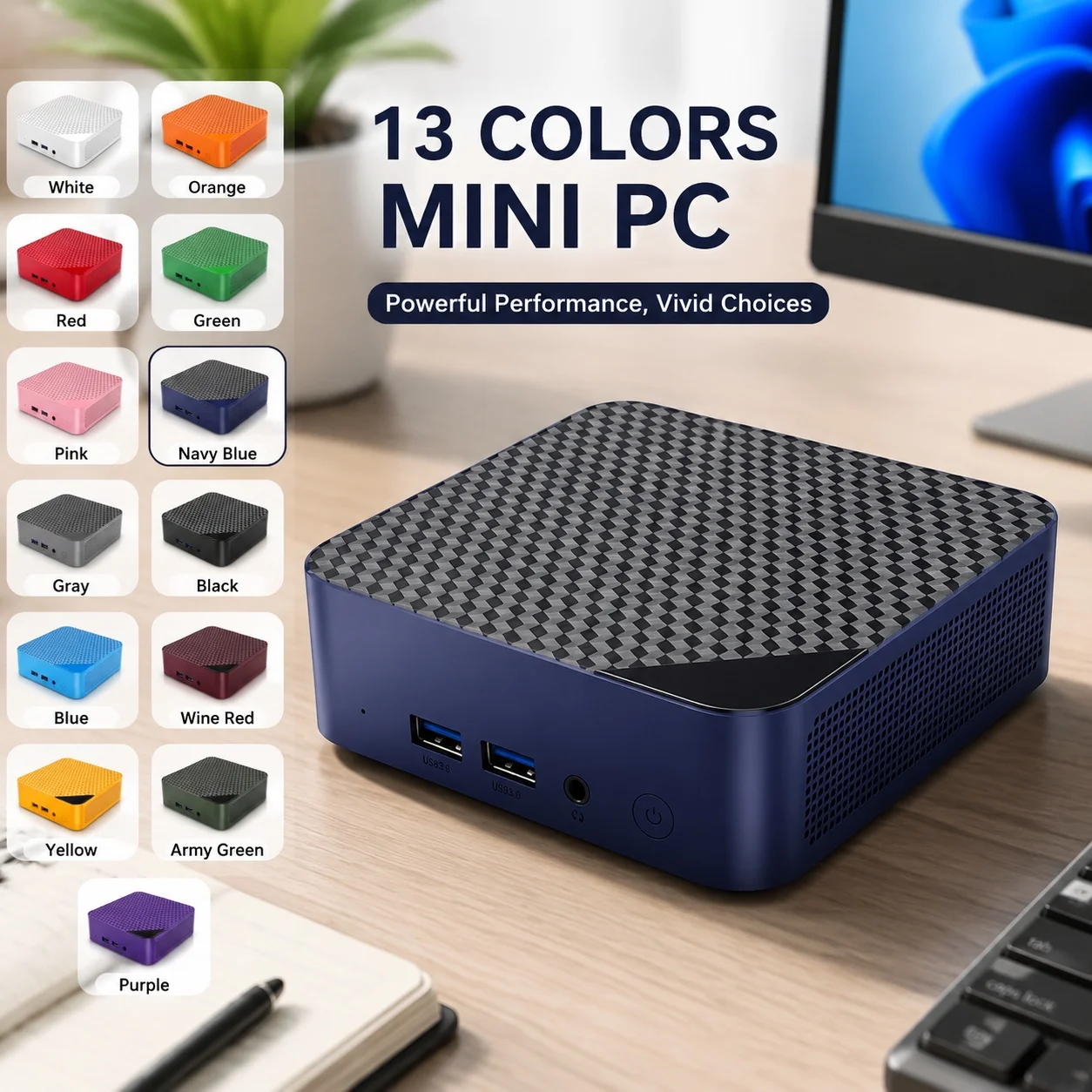 Mini PC Kompak Bergaya Intel C - Pc Gaming Video ulasan dan harga