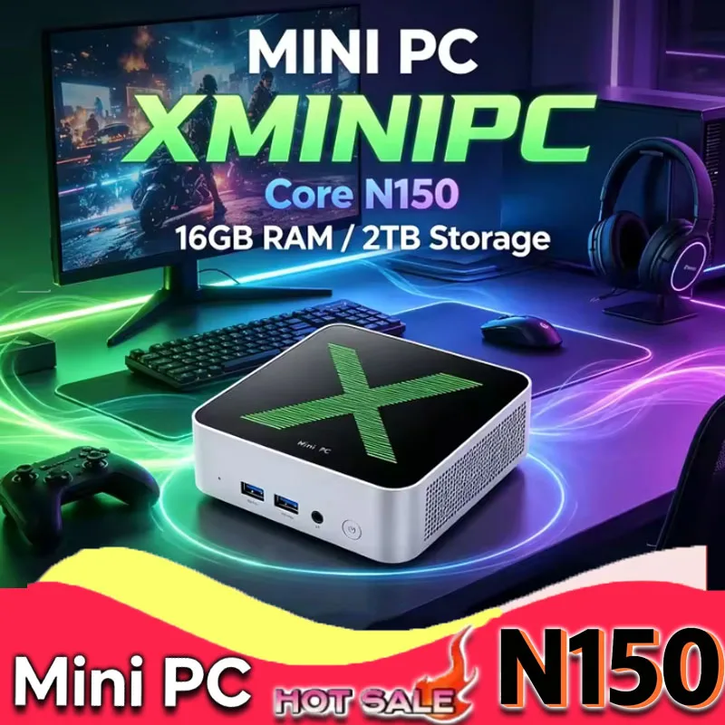 X Mini PC Core N150 Win11｜32GB - Pc Gaming Video ulasan dan harga