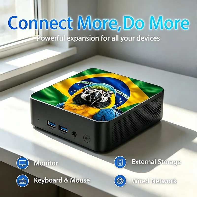 New Mexico Brazil Flag Mini PC - Pc Gaming New ulasan dan harga
