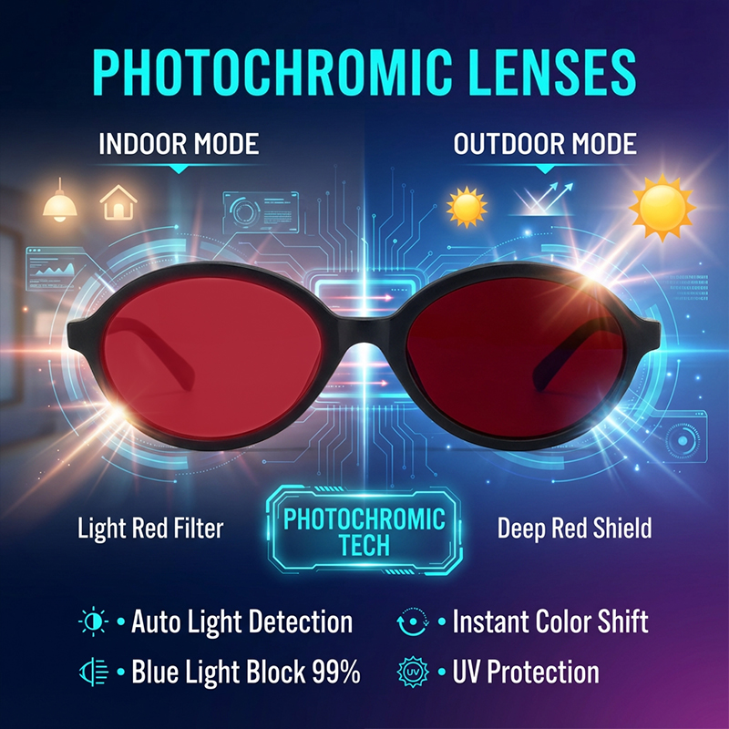 Kacamata Oval Anti Cahaya Biru - Gaming Glasses Blue Light ulasan dan harga