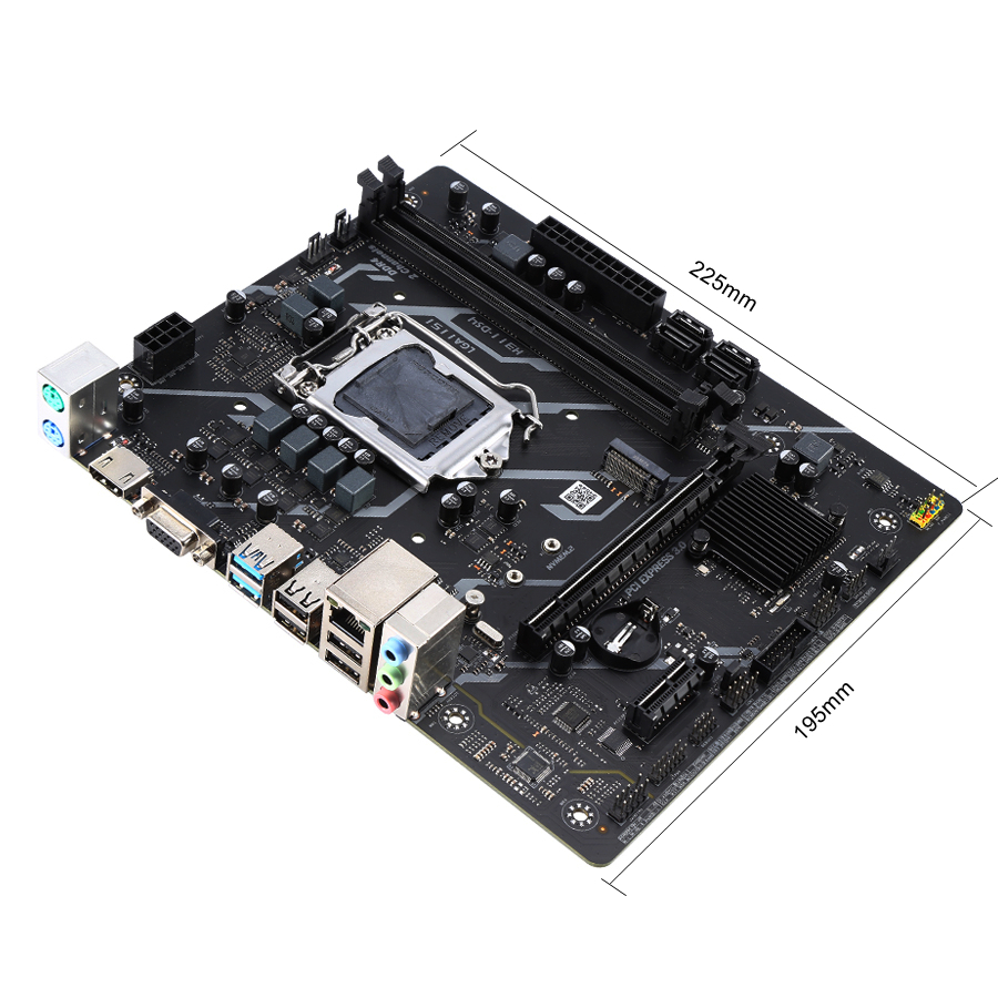KLLISRE H310 Motherboard H311- - Pc Gaming Video ulasan dan harga