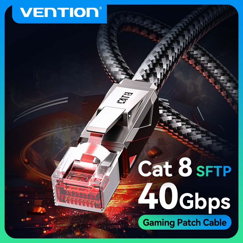 Vention Cat8 kabel Ethernet 40 - Pc Gaming Set ulasan dan harga