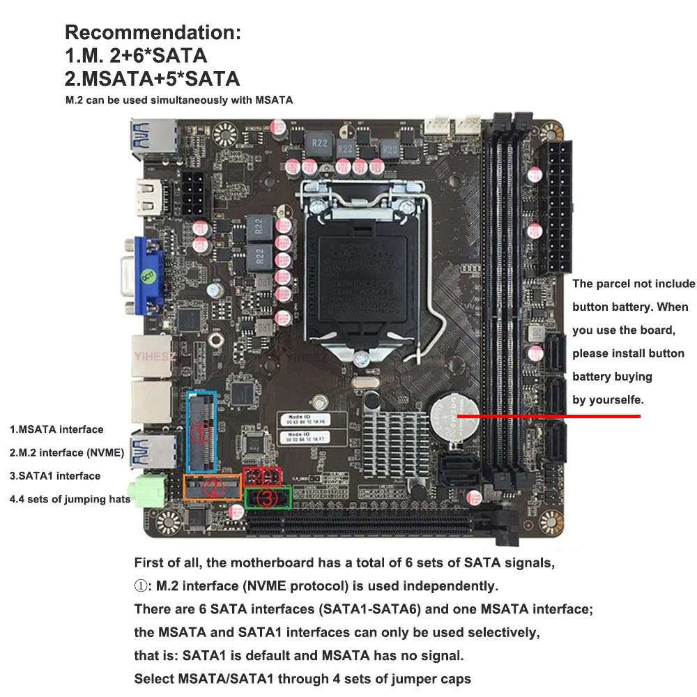 Motherboard Mini-ITX B365 LGA  - Pc Gaming I5 ulasan dan harga