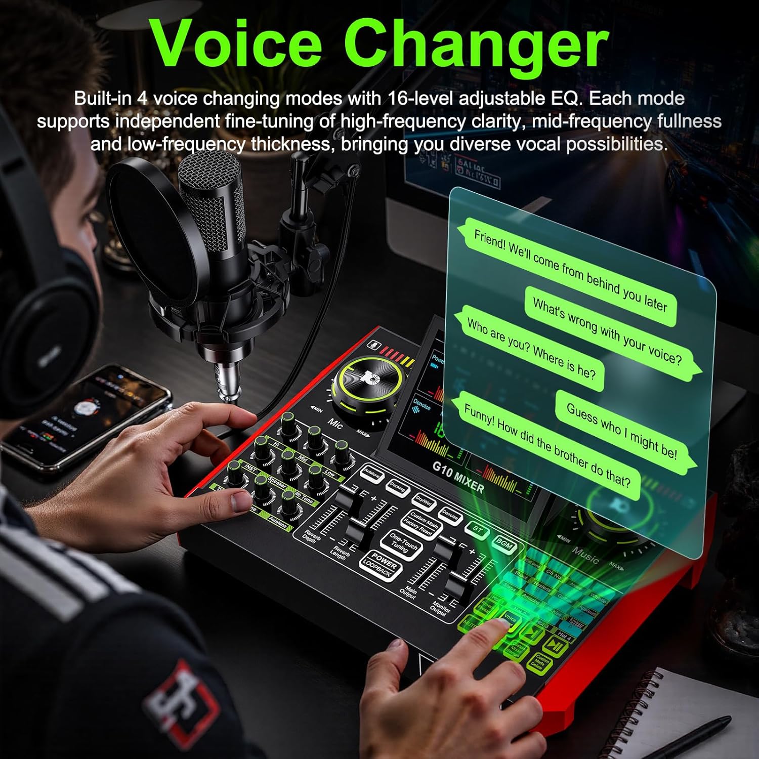Tenlamp G10 Antarmuka Audio St - Pc Gaming Video ulasan dan harga