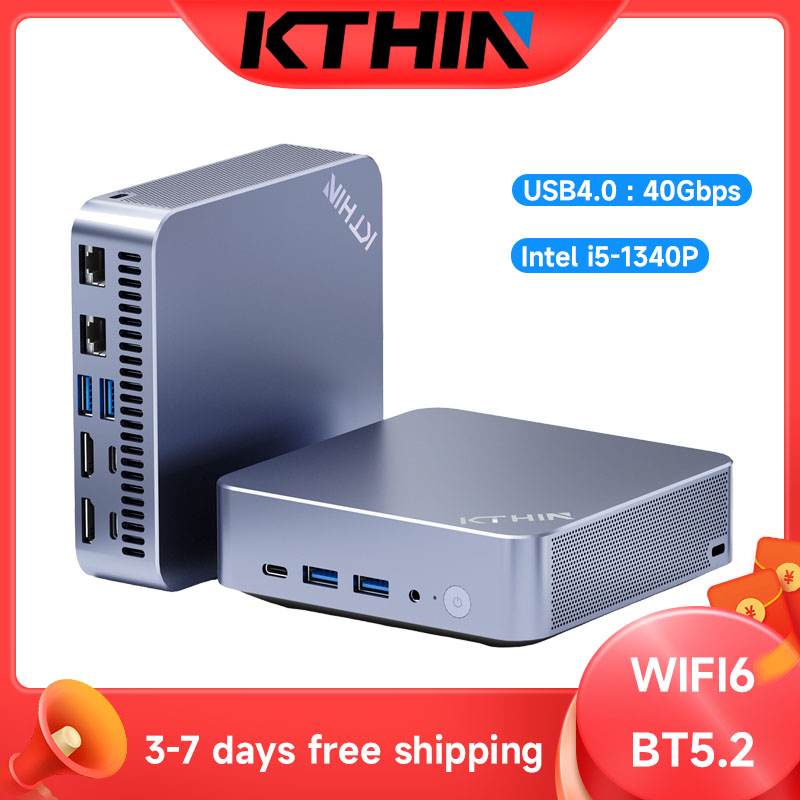 Komputer Mini PC i5-1340P WIFI - Pc Gaming I5 ulasan dan harga