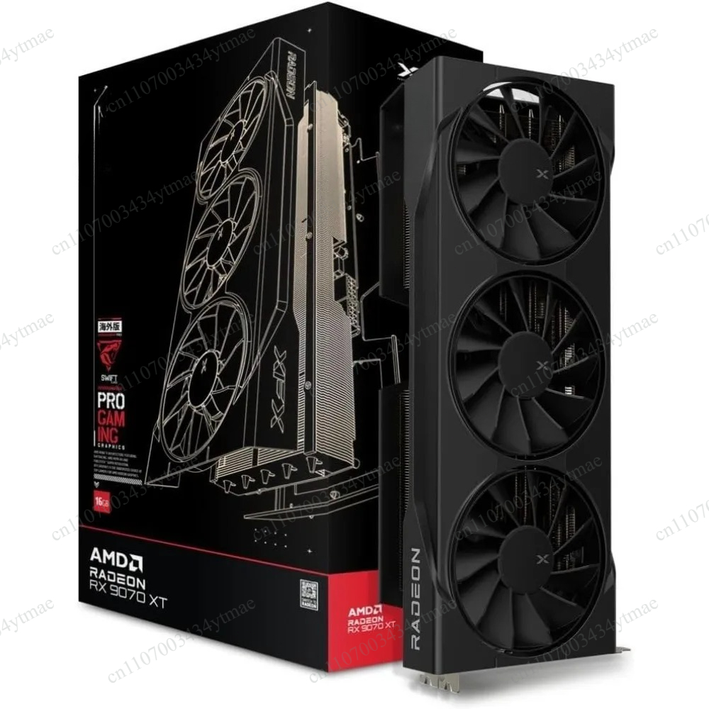 Kartu Grafis Gaming RX 9070 XT - Pc Gaming Video ulasan dan harga